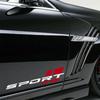Racing Sport Car Door Side Sticker Reflective Car Body Decor Stripe Vinyl Decal