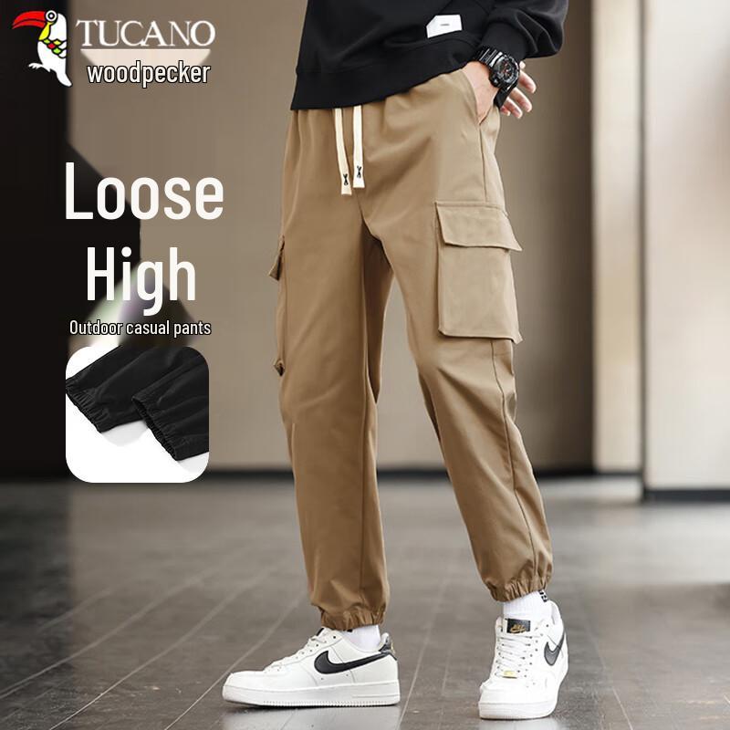 

TUCANO Men s Autumn Elastic Jogger Cargo Pants 2XL