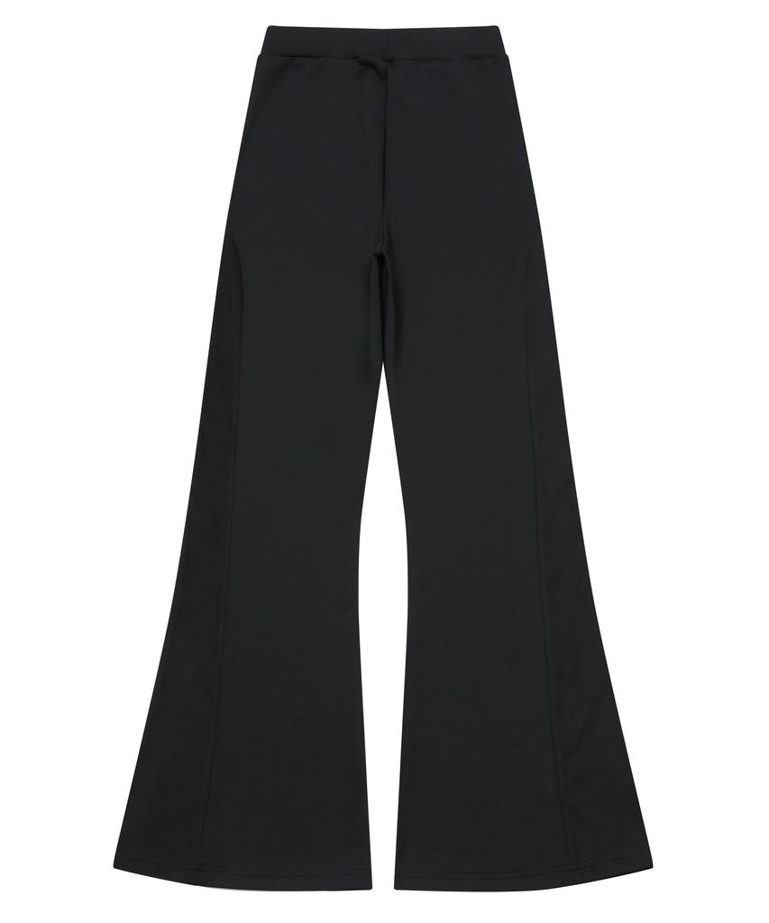 Mucent Bruno Matching Metal Logo Bootcut Pants