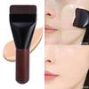 1pcSimple Mini Flat Top Foundation Brush Soft Hair Thin Face Contour Brush BB Cream Mixed Foundation Cream Makeup Brush Makeup Too
