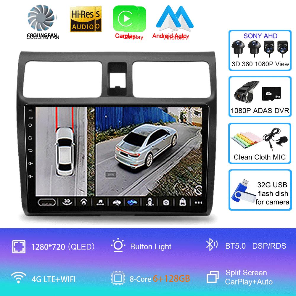 9 Inch Android 14 For Suzuki Jimny JB64 JB74 2018 - 2020 Multimedia Video Player Car Radio Stereo GPS 2din Navigation Carplay