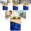 Vibrant 3 Piece Digital Printed 3d Quilt Cover Set Ideal For Kids Cartoon Theme