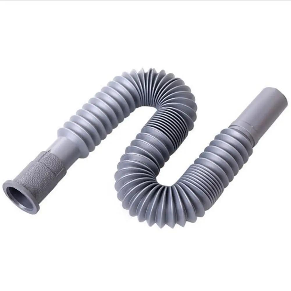 Washbasin Downpipe Telescopic Water Pipe PVC Thickened Sink Waste Drainage Pipe Kitchen Bathroom Anti-odor Tube Accessories