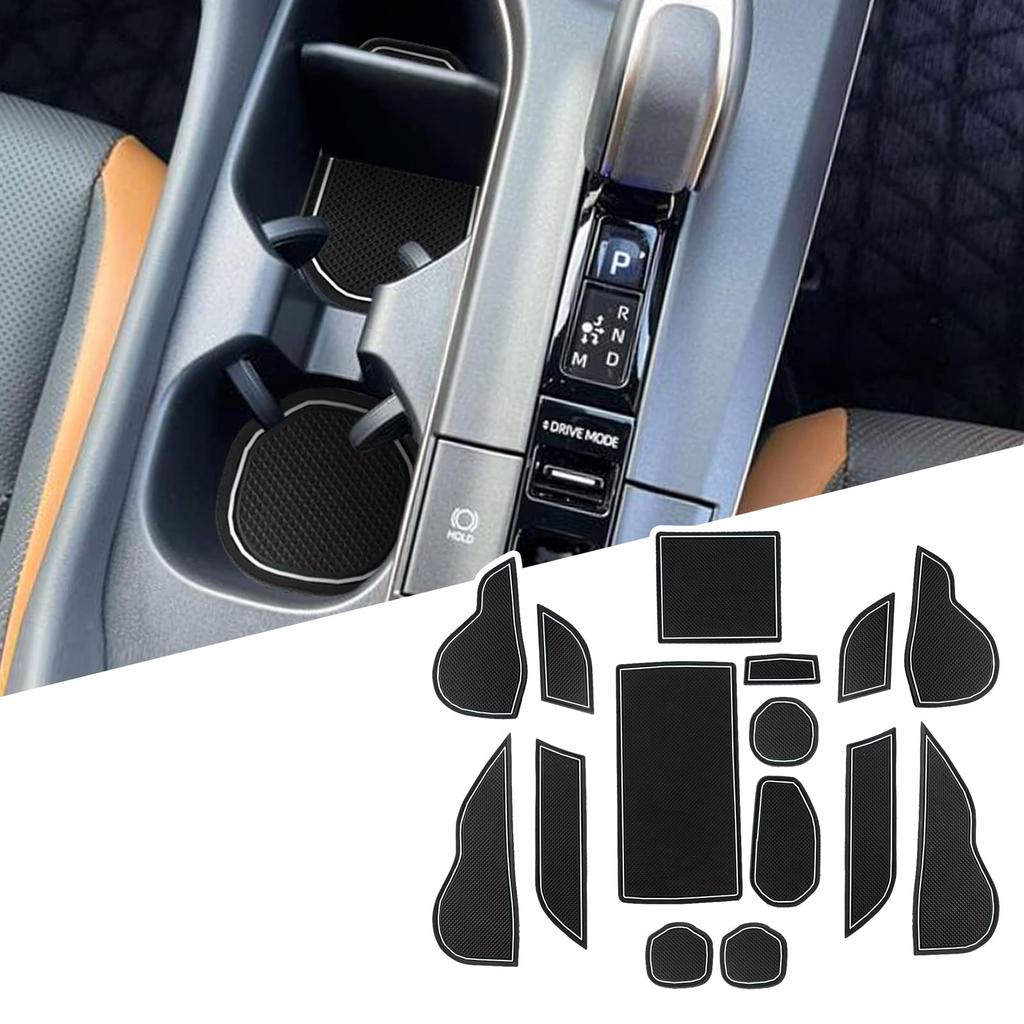 Toyota Crown 16th Generation New Crossover SH35 Model Current Model Exclusive Interior Rubber Mat Console Mat Door Pocket Mat Interior Parts Mat Parts