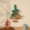 2026 Dragon Boat Festival Mugwort Fan Pendant & Indoor Sachet Bells for Door Handle and Decoration