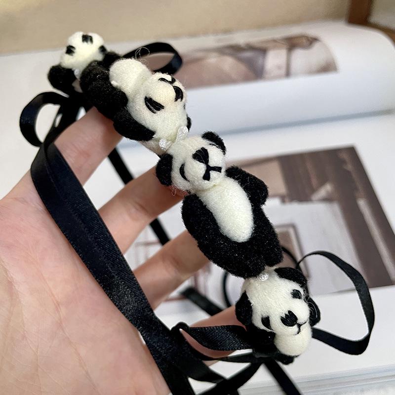 French Elegance Black Series Pearl Headband with Teeth - Autumn/Winter Collection