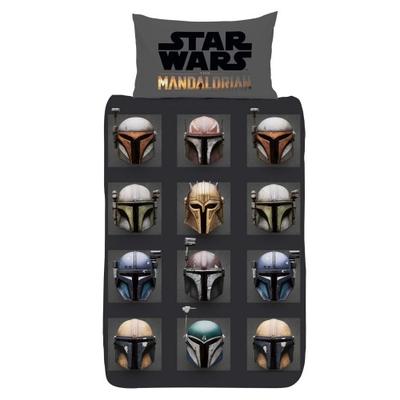 Star Wars The Mandalorian Helmet Reversible Duvet Set