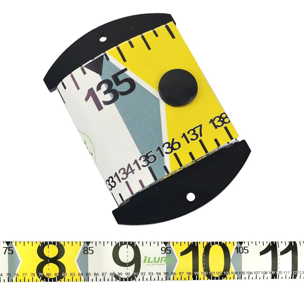 Fishing Measure 135cm Fish Ruler Fish Measuring Ruler Fish Measuring Tape Lightweight Compact Waterproof UV Protection D.B.J Wear-resistant