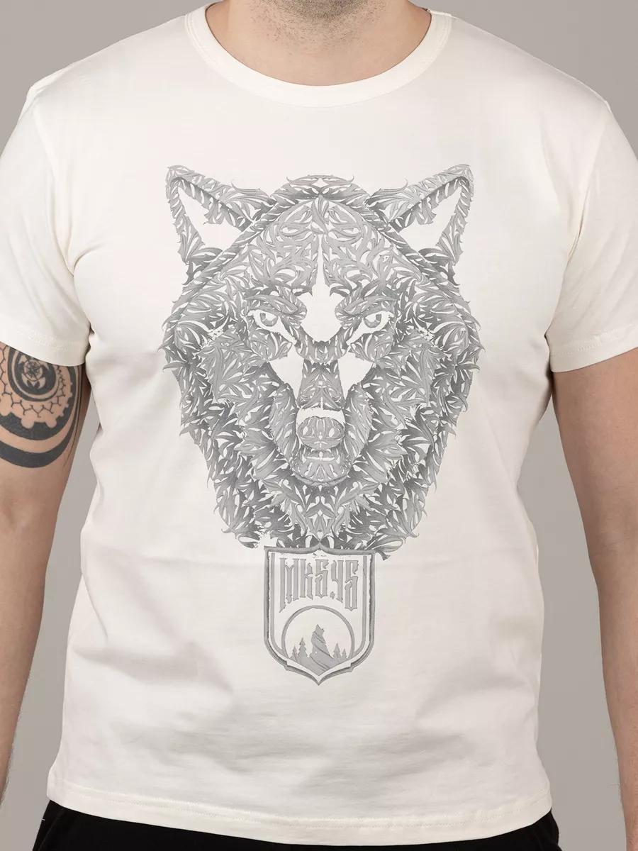 T-shirt with Coat of Arms of Russia L