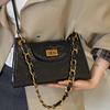 Retro fashionable simple underarm bag women's autumn fashion chain simple commuter shoulder messenger bag