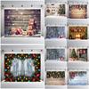 Photo Studio Winter Vinyl Photography Background Board Backdrops Christmas Decor Photo Props Cloth