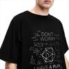 I Have A Plan DnD Science Of D20 Apparel Shirt Men Women Dragons Funny  New Arrival Clothes