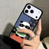 Capa Case for iPhone 17 Air 16 Pro Max 15 Plus 11 13 Mini 14 12 Back Phone Cover Cartoon Cute Panda Bear soft