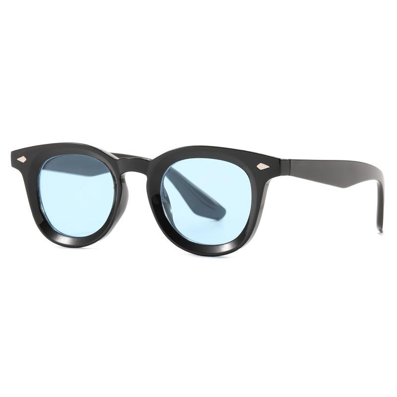 New Vintage Round Sunglasses Women Men Brand Circular Sun Glasses Female Oval Eyewear for Male Female Eyeglasses