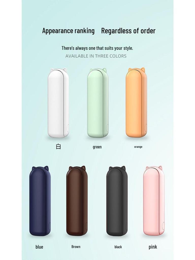 Portable Two-in-One Mini Fan & Power Bank with Long Battery Life for Outdoor Use