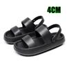 Women Summer Beach Platform Sandals Green Soft Sole EVA Slides Woman Fashion Non-slip Outdoor Slippers Female Comfortable Shoes