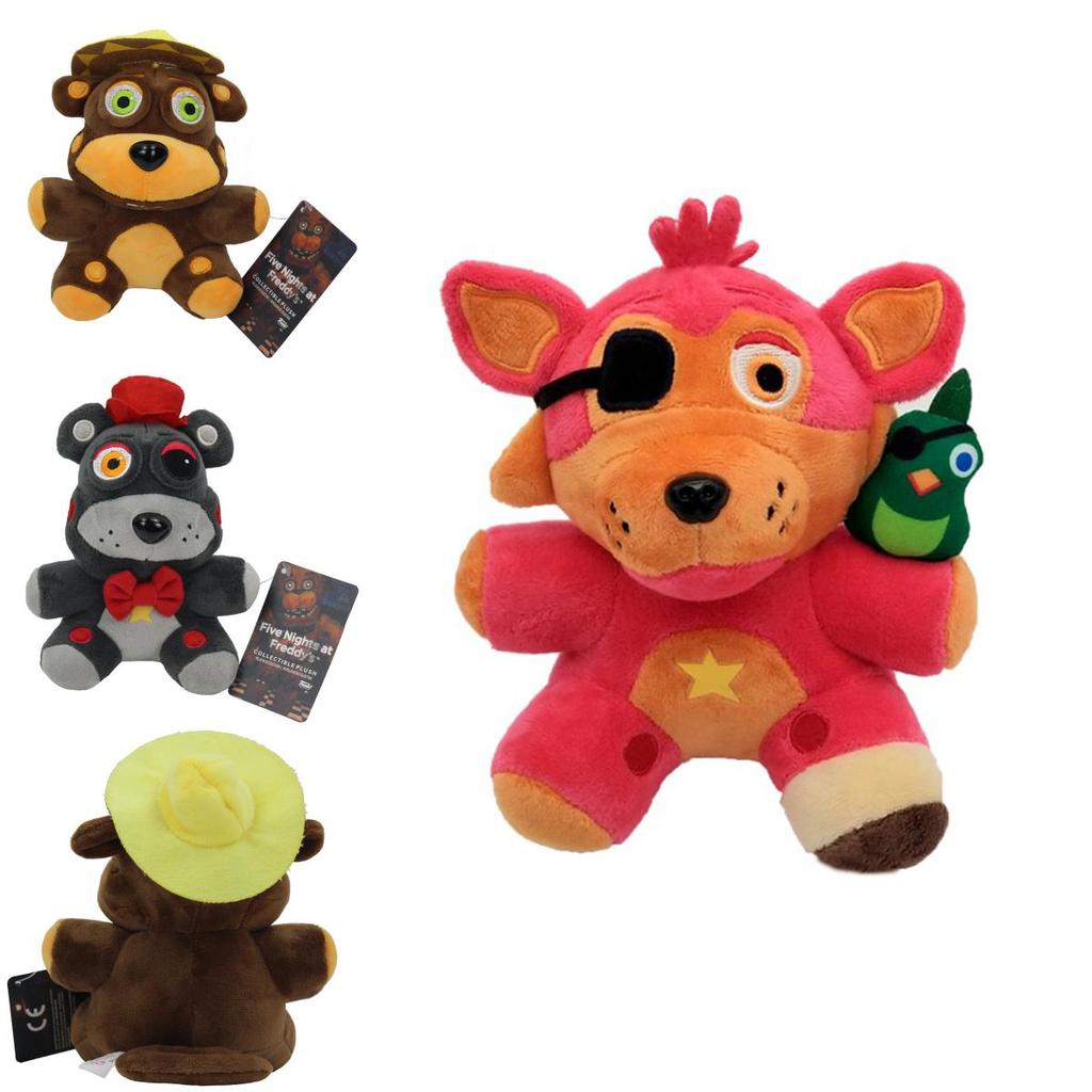 Adorable Five Nights At Freddy's Plush Toys Featuring Rockstar Foxy And Friends