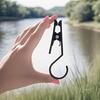 Practical Tent Clip with Plastic Construction Camping Gear Fasteners for Mounting Canopies and Hanging Equipment