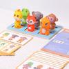 Matching Board Spatial Training Board Game Montessori Animal Matching Game  Preschool Training