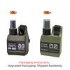 Outdoor Portable Spray Bottle Pump with Buckle for Camping Travel - Refillable Cosmetic Alcohol Perfume Dispenser Container