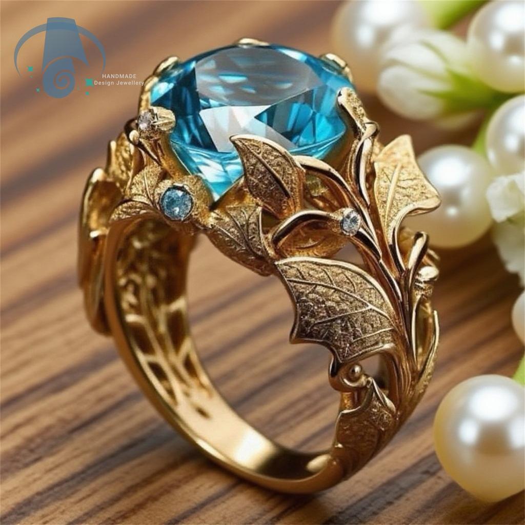 Women Fashion Wave Open Ring Adjustable Cubic Zirconia Rhinestone Party Jewelry Creative Unique Handmade Gift Idea For Her Daily