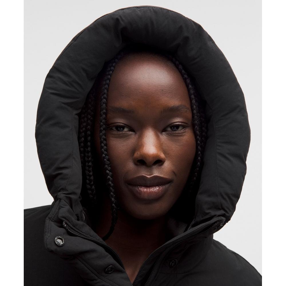 Lululemon Bubble Hem 600 Down Fill Puffer Jacket Black