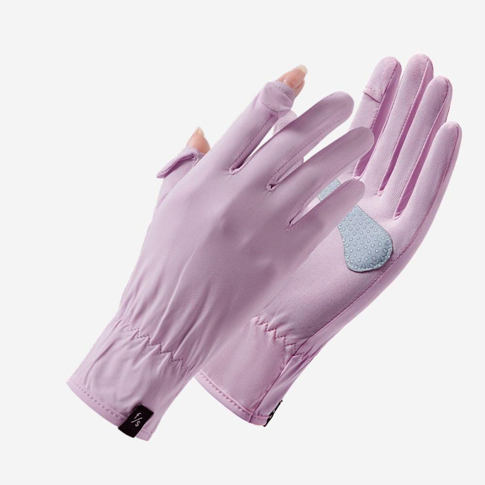 Touch Screen Sunscreen Gloves Breathable Mittens Fashion Gloves Summer