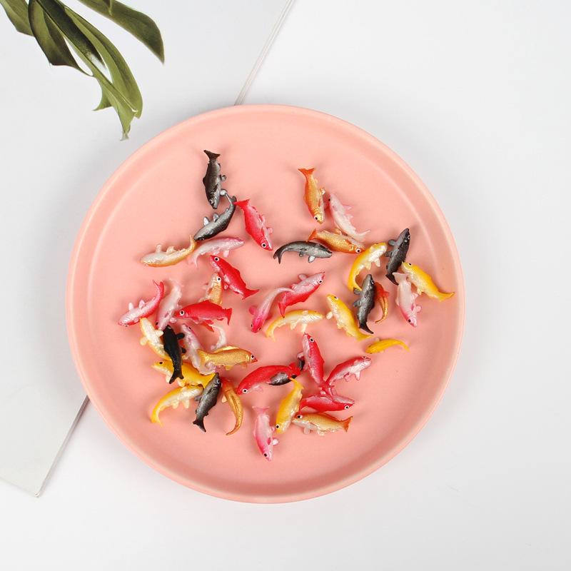 Mini Koi Fish Simulation Model for DIY Crafts & Jewelry Accessories Scene Landscaping