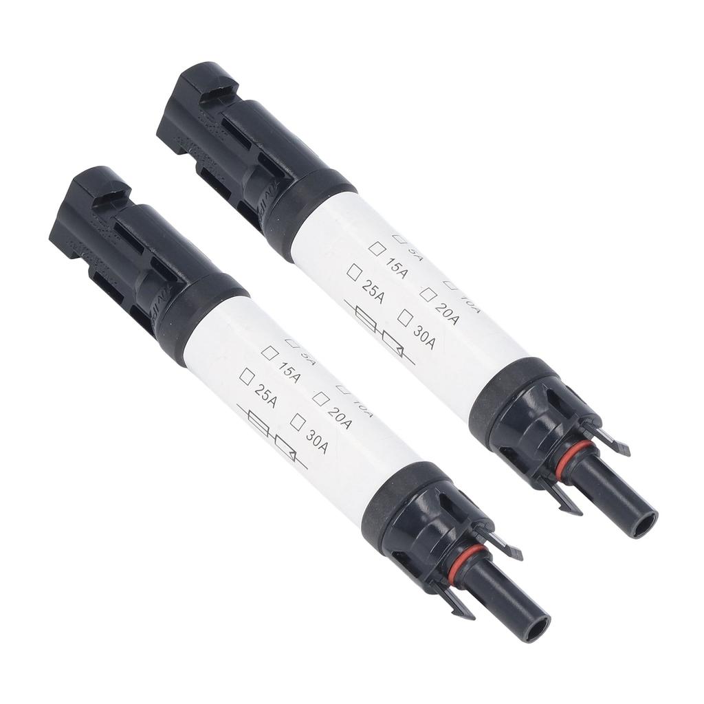 Set 2 Seturi Conectori PV Solari IP68 Impermeabil Anti UV 1000V Solar Conector cu Siguranță Încorporată pentru Solar