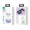 Usams Słuchawki Bluetooth 5.1 Tws Buseries Bezprzewodowe Fioletowy/Purple Bhubu02
