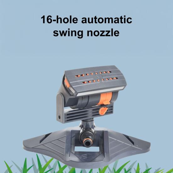 Irrigatore da giardino 16 fori Irrigatore ad acqua con picchetto da terra