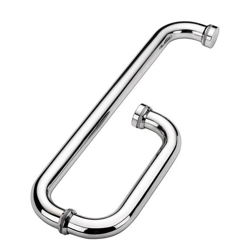 Longdai Modern Minimalist 304 Stainless Steel Glass Door Handle