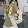 Simple Letters Casual Hundred Tote Bag