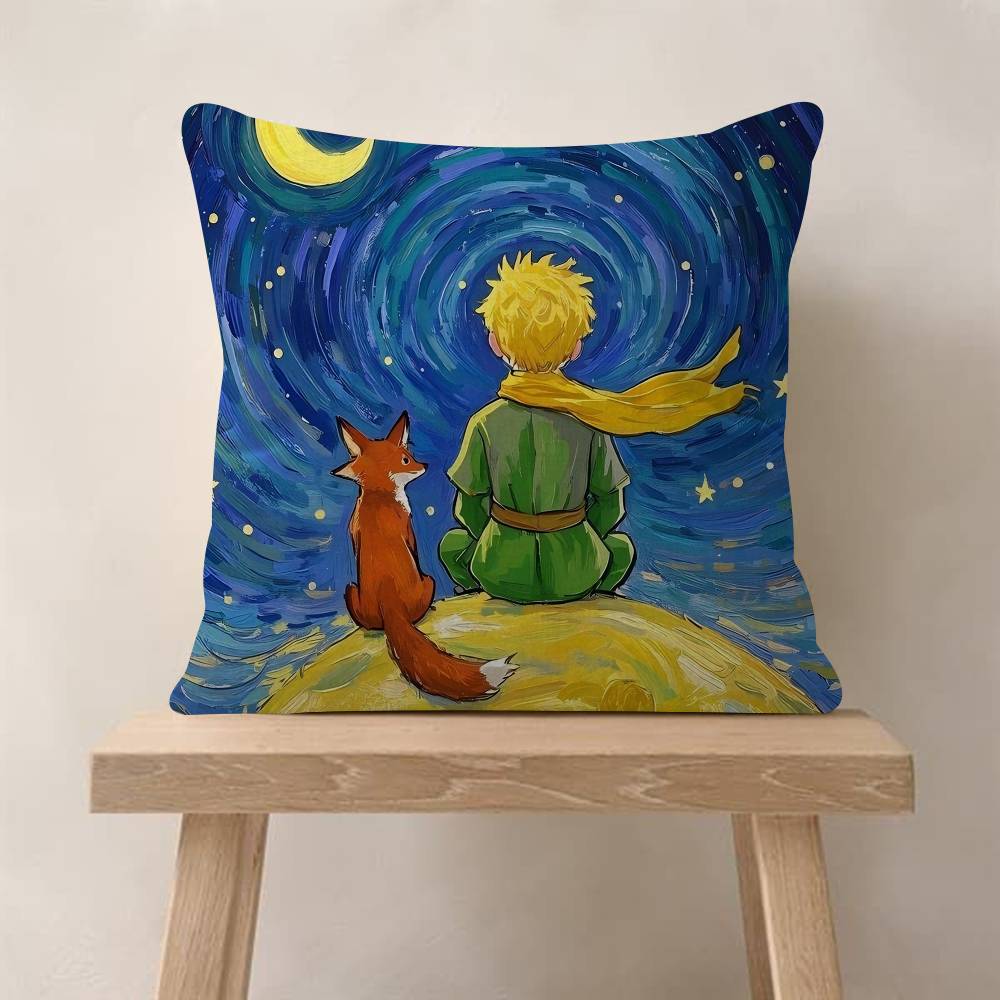 Der kleine Prinz Fuchs Anime Kissen Geschenke Heim Büro Einrichtung Schlafzimmer Sofa Auto Kissenbezug Hülle xcm
