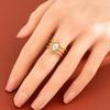 Stainless Steel Ring - Demon Eye Open Mouthed Ring for Index Finger - Exaggerated Ring