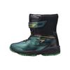 Shunsoku Water Cold SJW Green Snowshoes, Down, Kids, Boys, Children's Shoes, Repellent, Protection, 19-25cm, 3E, 1040,
