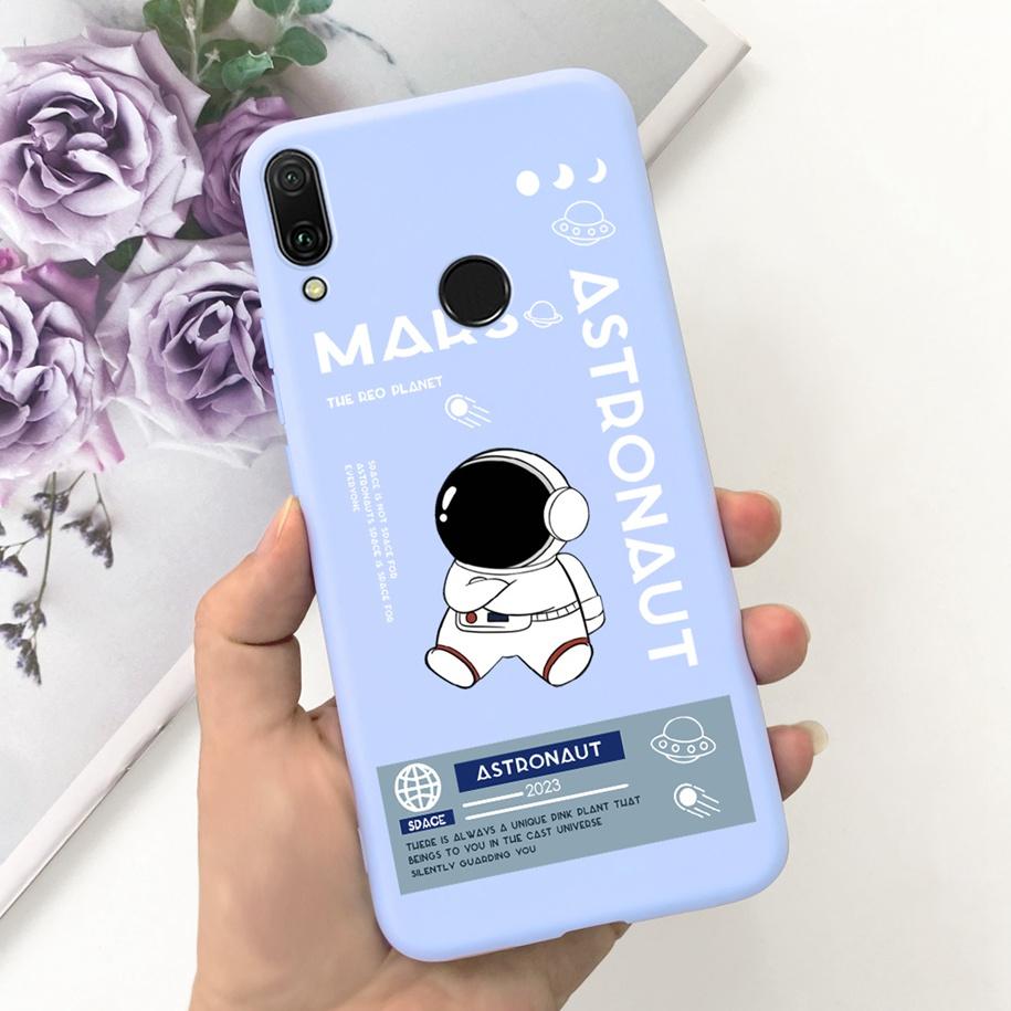 For Huawei Y9 Prime 2019 Case Shockproof Astronaut Silicone Soft Fundas For Huawei Y9 Y 9 Prime 2019 STK-LX3 JKM-LX3 Phone Cover