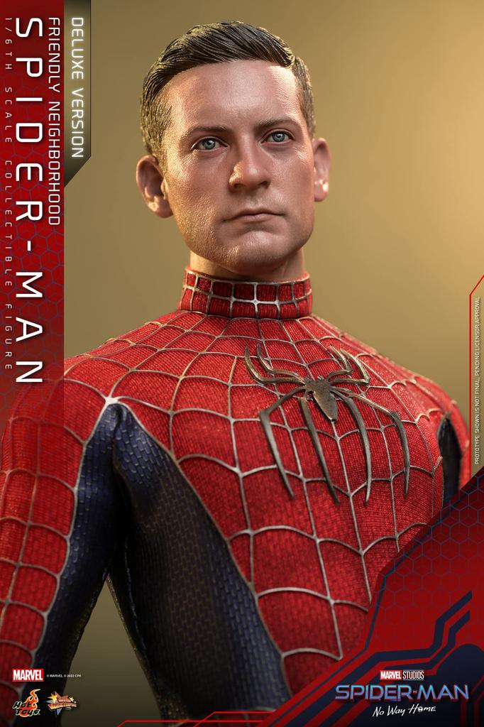 Movie Masterpiece No Way Home Friendly Neighborhood Scale Figure Spider-Man Spider-Man (Deluxe Edition) 1/6