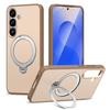 Magnetic Case for Samsung Galaxy S26 S25 S24 S23 S22 Ultra S25 FE, Invisible Rotating Kickstand Slim Matte Shockproof Cover