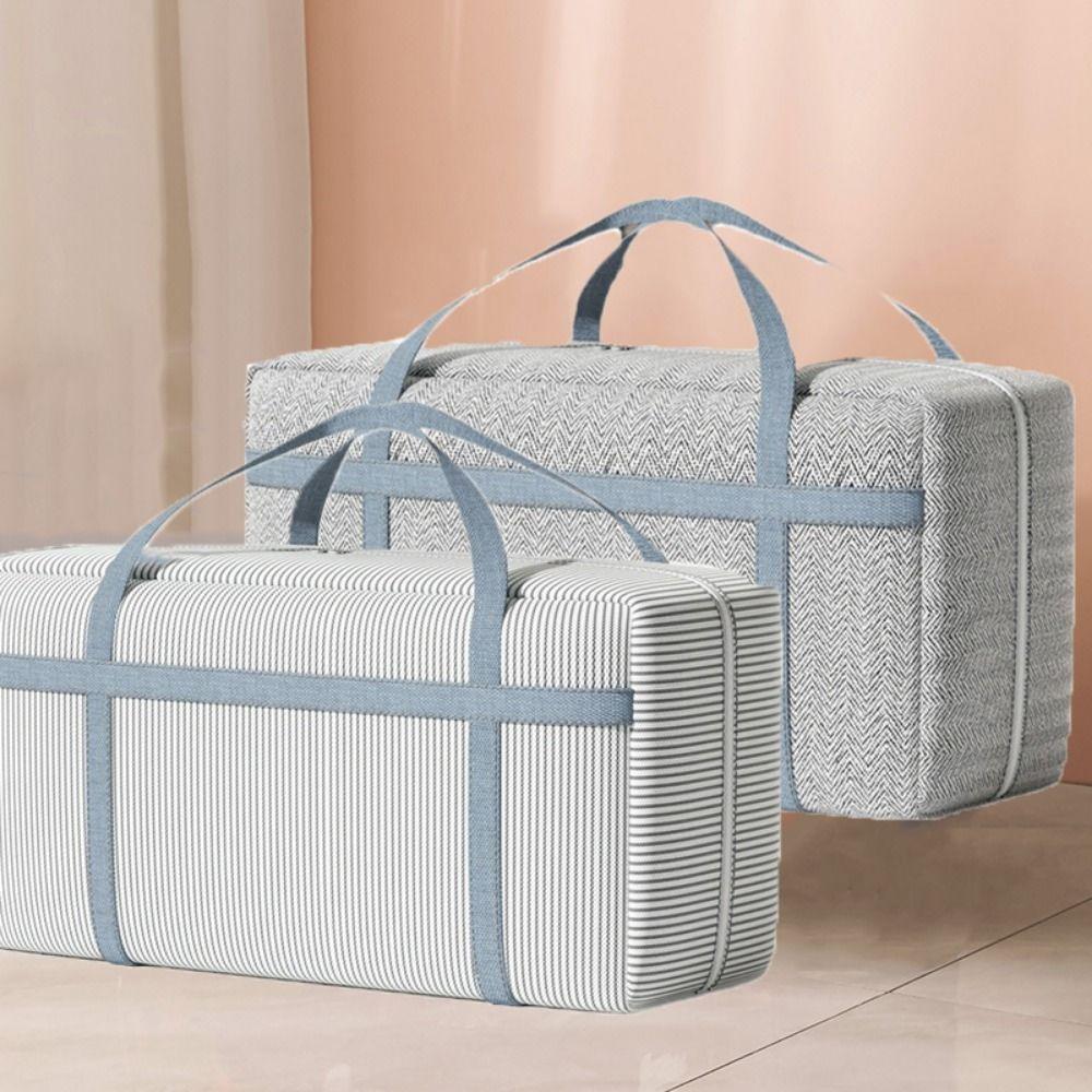 Non-woven Fabric Clothes Quilt Storage Bag Foldable Moving Luggage Bags Moving Packing Bag  Travel