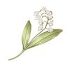 Multifuntional Dress Enhancement Accessory Orchids Brooch Wedding Brooch Adjustable Clasp Pin Alloy Texture for Daily