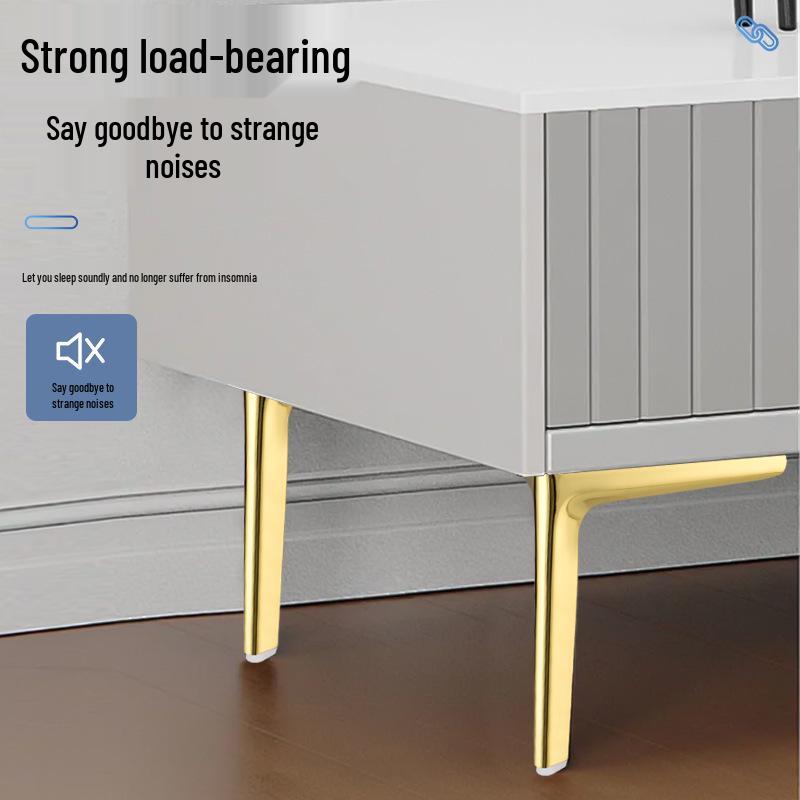 Thickened Metal Triangular Legs for Furniture: Sofa, TV Cabinet, Display Cabinet, Coffee Table, Bedside Table.