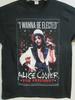 ALICE COOPER OFFICIEEL MERCHANDISE GESELECTEERD 2016 BAND CONCERT MUZIEK Extra Large Unisex T-shirt