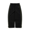 Kyumail 423 Parachute Piped Loose Pants Black
