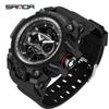 Sanda Men's Multi-functional Luminous Sports Watch – Fashionable, Trendy, Versatile Outdoor Dashboard Design