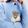 Teenie Weenie Women's Bear Cartoon Sweater