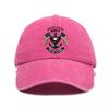 Versatile retro American printed washed old soft top sunshade baseball cap Unisex baseball cap