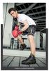 Men's Genuine Leather Boxing & Wrestling Shoes: Professional Non-Slip, Breathable Combat Footwear for Training & Competition.
