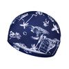 Adult Moulded Swim Cap Silicone Swimming Pool Hat Plain  Ear Swim Cap