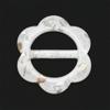 Clothes Decoration Flower Heart Garment Accessories T Shirt Clips Garment Buckle Resin Scarf Buckle
